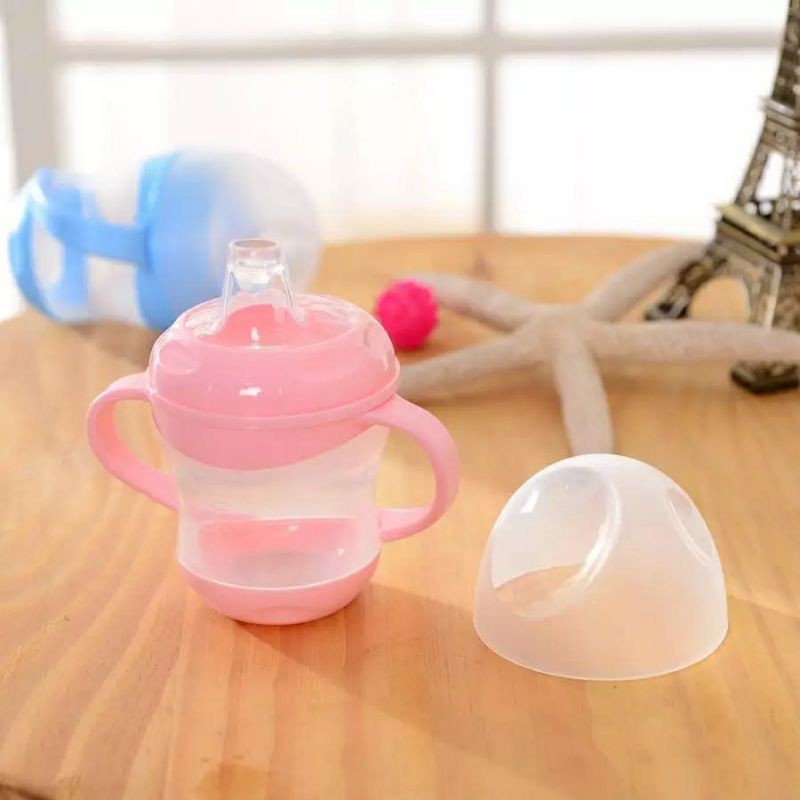 Botol Minum Bayi Spout Silicone Baby Training Cup Gelas Minum Bayi SIlikon