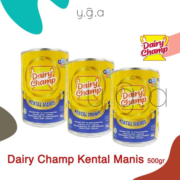 

Dairy Champ Susu Kental Manis 500gr / SKM