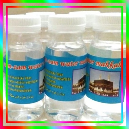 

air zam zam asli saudi 80ml (isi air zam-zam)
