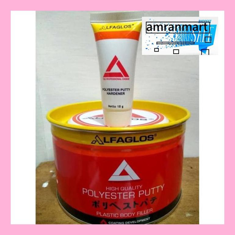 Modmman33 Dempul Alfaglos 1Kg / Dempul Besi Cat Mobil / Dempul Plastik M4Nnzr1L