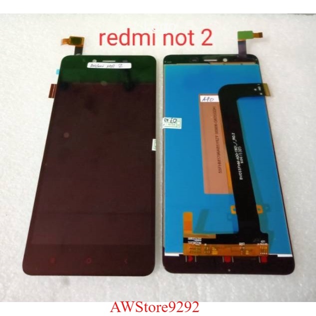 Layar Sentuh LCD TS Touchscreen Fullset XIAOMI REDMI NOTE 2 - BLACK