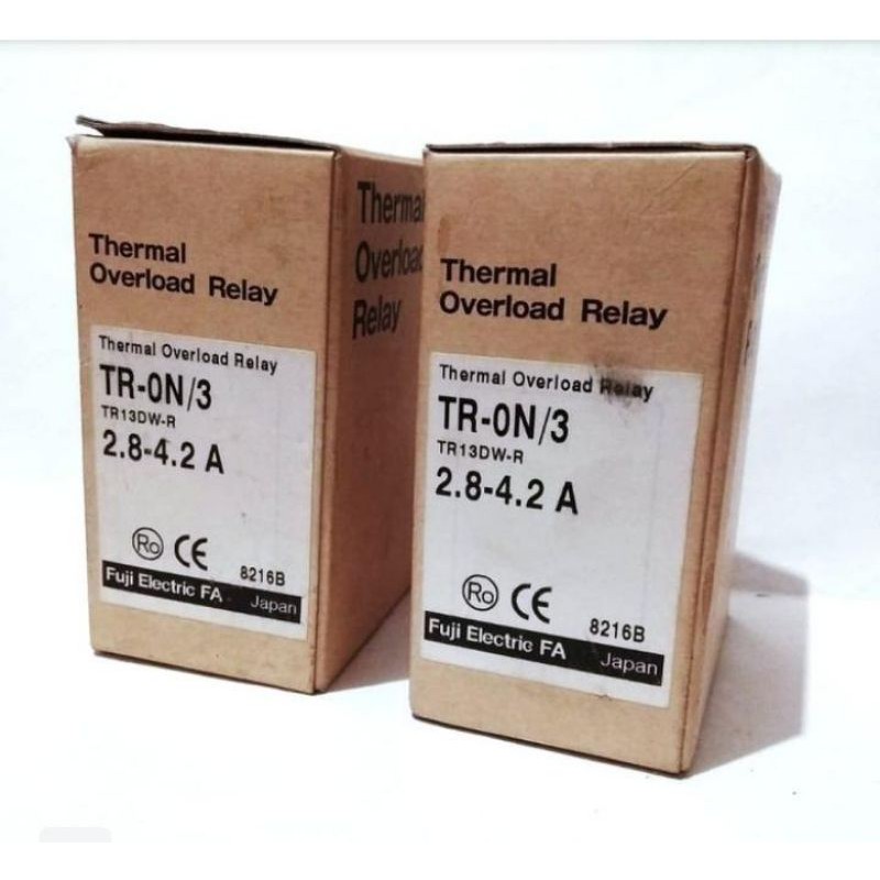 Jual Fuji Thermal Overload Relay TR-ON/3 2,8-4,2A | Shopee Indonesia