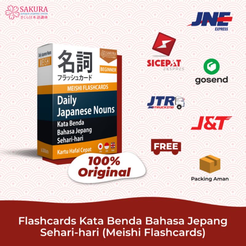 

[FLASH CARD KATA BENDA] JEPANG-INGGRIS-INDONESIA (UK.KECIL)