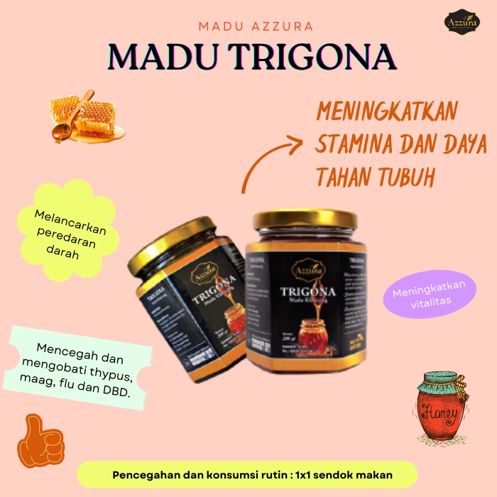 

Madu Asli 100 % Murni Madu Trigona Original Azzura by agent_moc