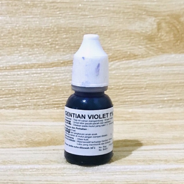 GENTIAN VIOLET | Bibir Pecah-Pecah | Sariawan | Menjaga Kesehatan Rongga Mulut