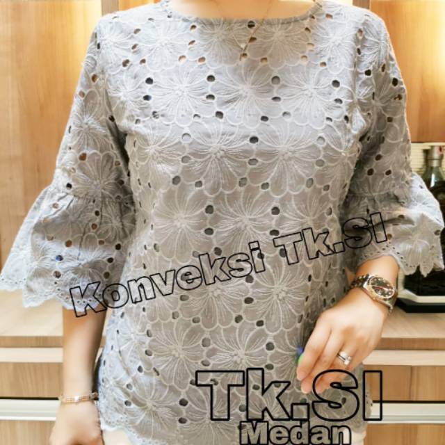 Blouse kw pink butik renda