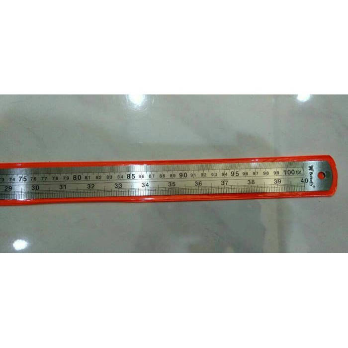

NEW SALE PENGGARIS BESI / STAINLESS STEEL RULER 100CM BUTTERFLY