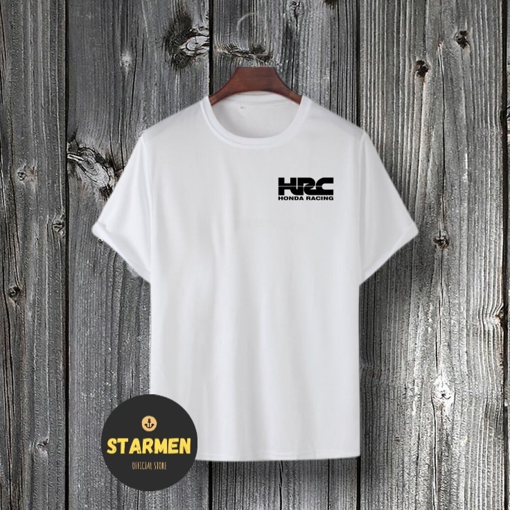 Kaos Distro Unisex HRC HONDA Katun Combed 30s/ sablon polyflex/polyflex premium / Pakaian Pria Wanita Atasan Cowok Cewek /kaos kekinian/ kaos viral/ tshirt tumbrl tee basic/ Kaos kata kata / kaus / kaus oblong oversize kaos murah best seller ready