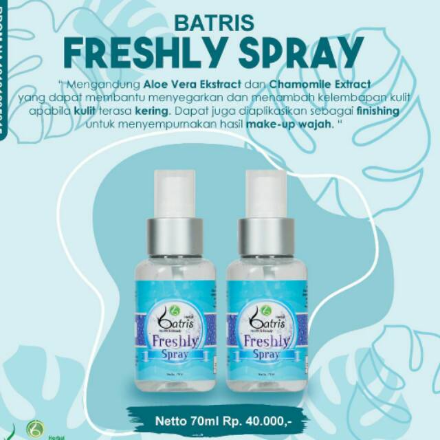 FRESHLY SPRAY BATRISYIA air penyegar