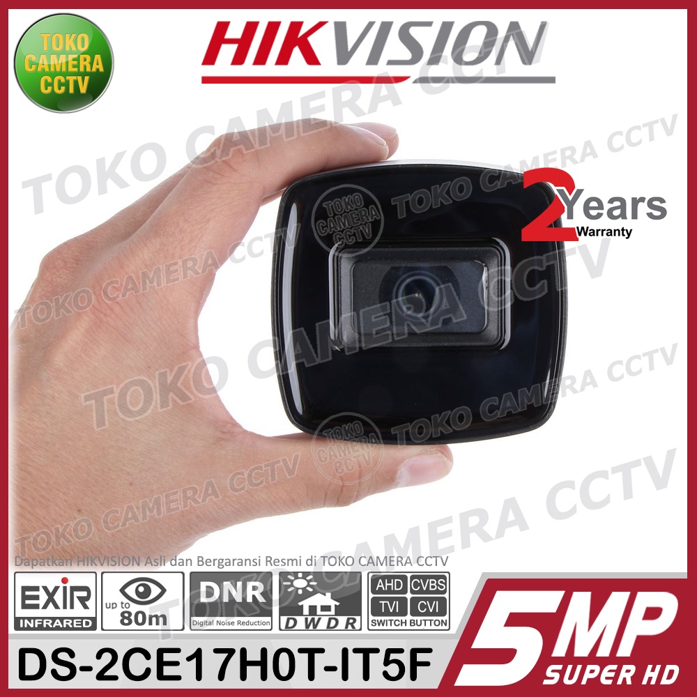 KAMERA CCTV OUTDOOR 5MP HIKVISION DS-2CE17H0T-IT5F