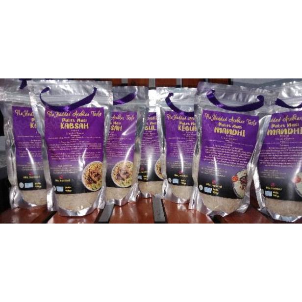 

Paket Nasi Fia Kebuli Briyani Mandhi Kabsah Komplit By Haddad Instant