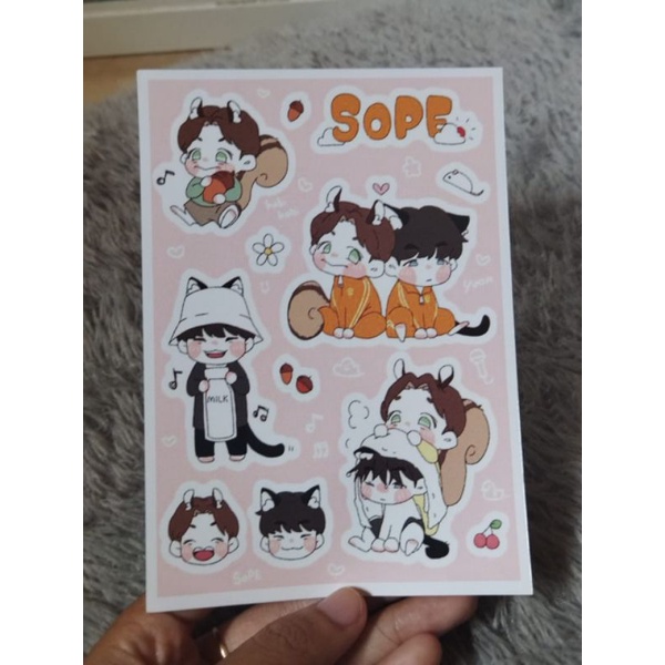 

YOKUCHI || STICKER KPOP LUCU AESTHETIC MURAH ANTI AIR MALANG