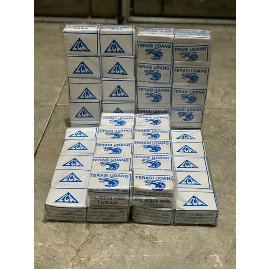 Terasi LCA Putih 100gram Kemasan 10 Pack