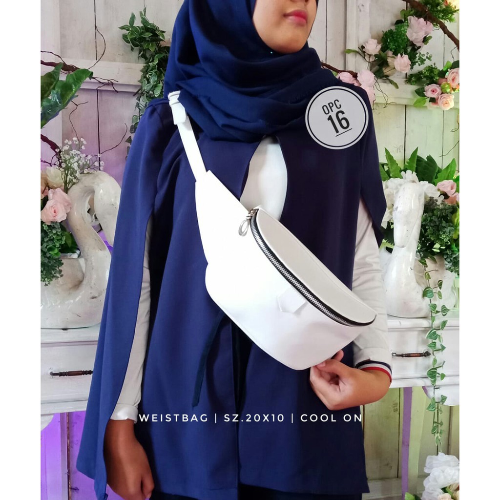 Waistbag Cool On / Tas Pinggang / Tas Selempang / Tas Batam / Tas Bandung / Tas Fashion Wanita