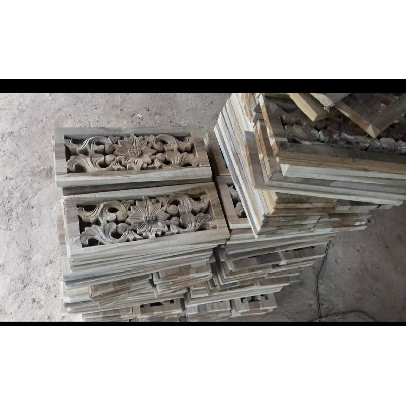 keping loster ukiran kayu jati jepara termurah