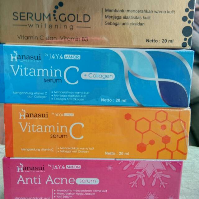 Serum hanasui acne VIT C whitening