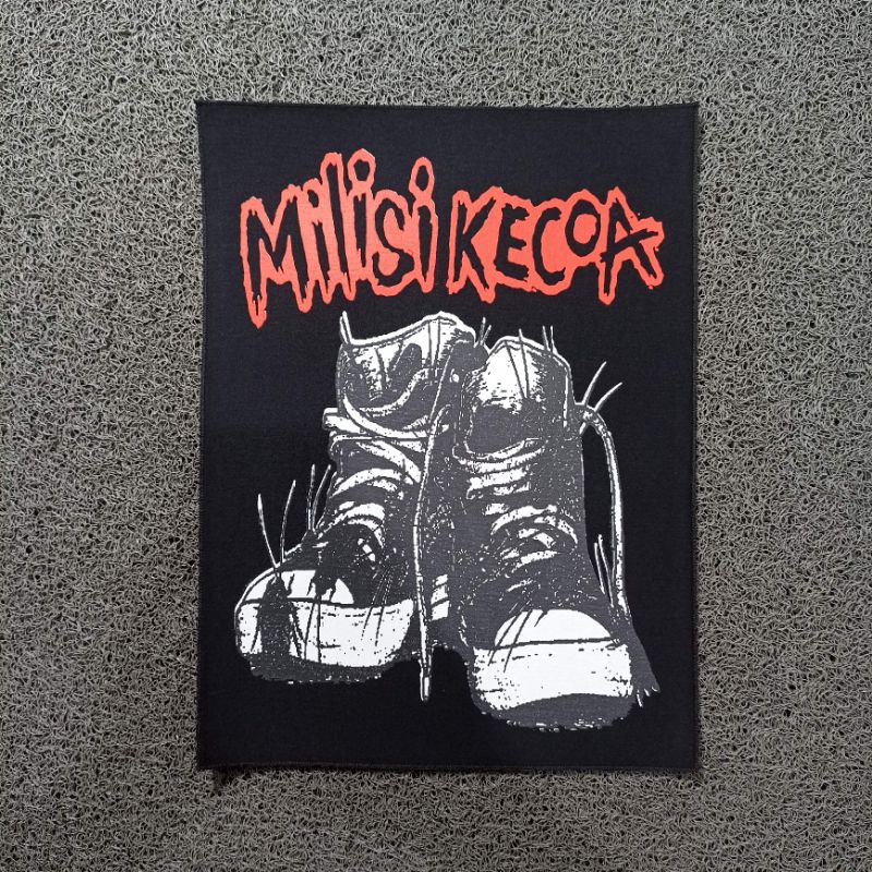 Backpatch besar Milisi Kecoa best quality