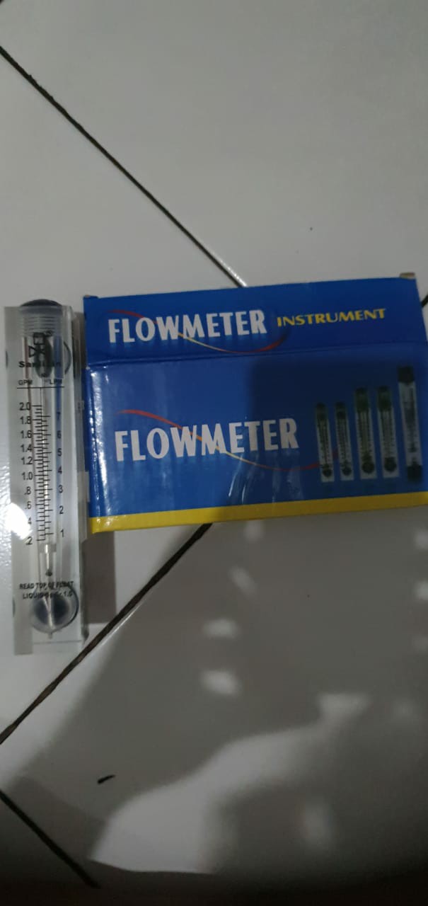 Flow Meter 2 Gpm 0,2 - 2 Gpm / Flowmeter Rotameter 5 Gpm 0,5 - 5 Gpm