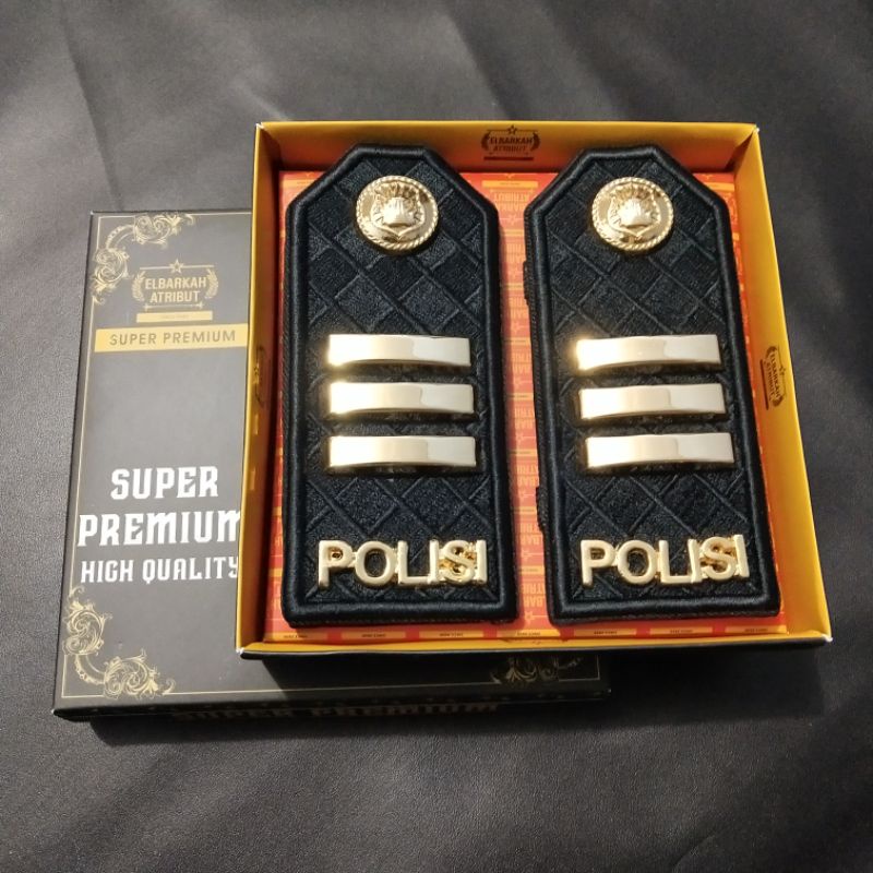 PANGKAT PDU AKP POLISI POLRI GOLD PLATED