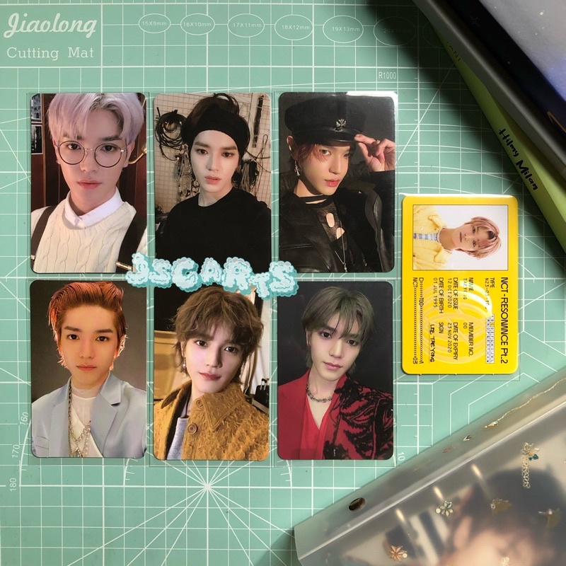 pc album taeyong kihno neozone superhuman past future departure resonance id card [BACA DESKRIPSI]