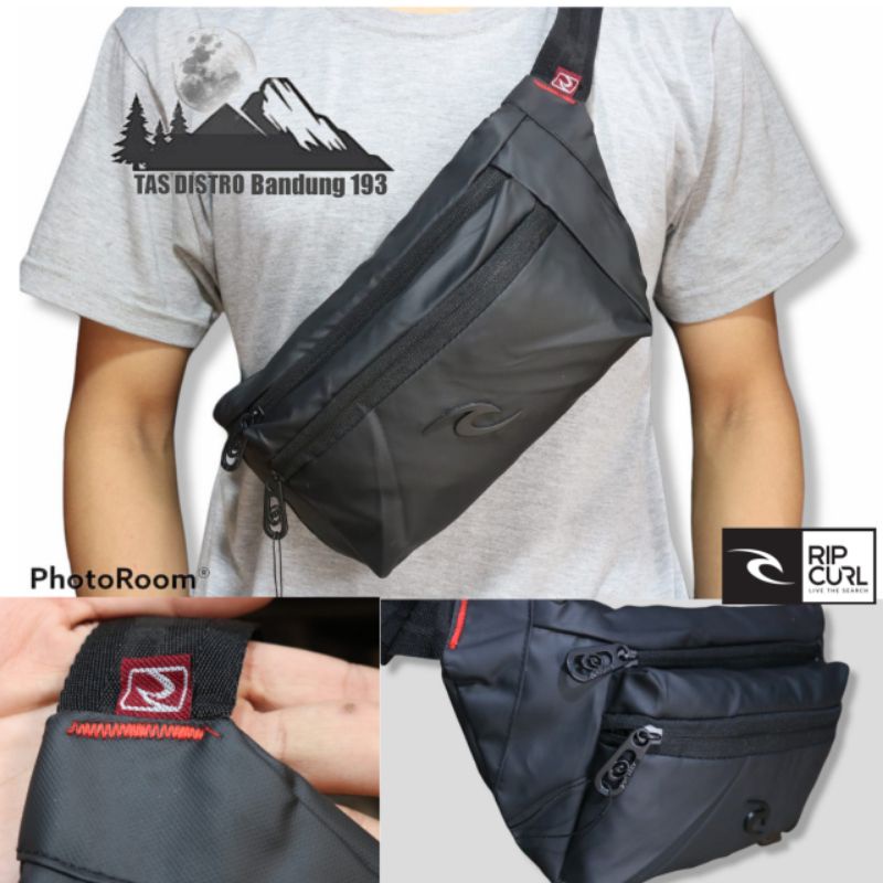 TAS RIPCURL TAS SLEMPANG RIPCURL waterproof WAISTBAG RIPCURL PREMIUM LOGO BESI Premium QUALITY