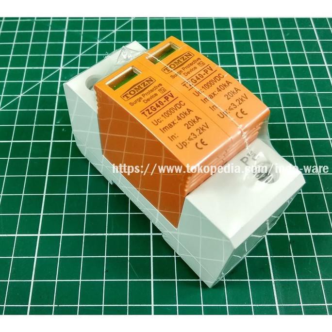 Surge Protector Device Dc ( Spd Dc 1000 Vdc ) 1000 Volt Dc Anti Petir Inwer4111 Murah