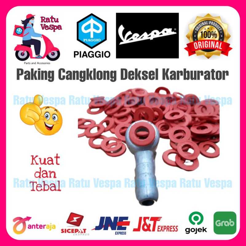 Paking Cangklong Deksel Karburator Vespa