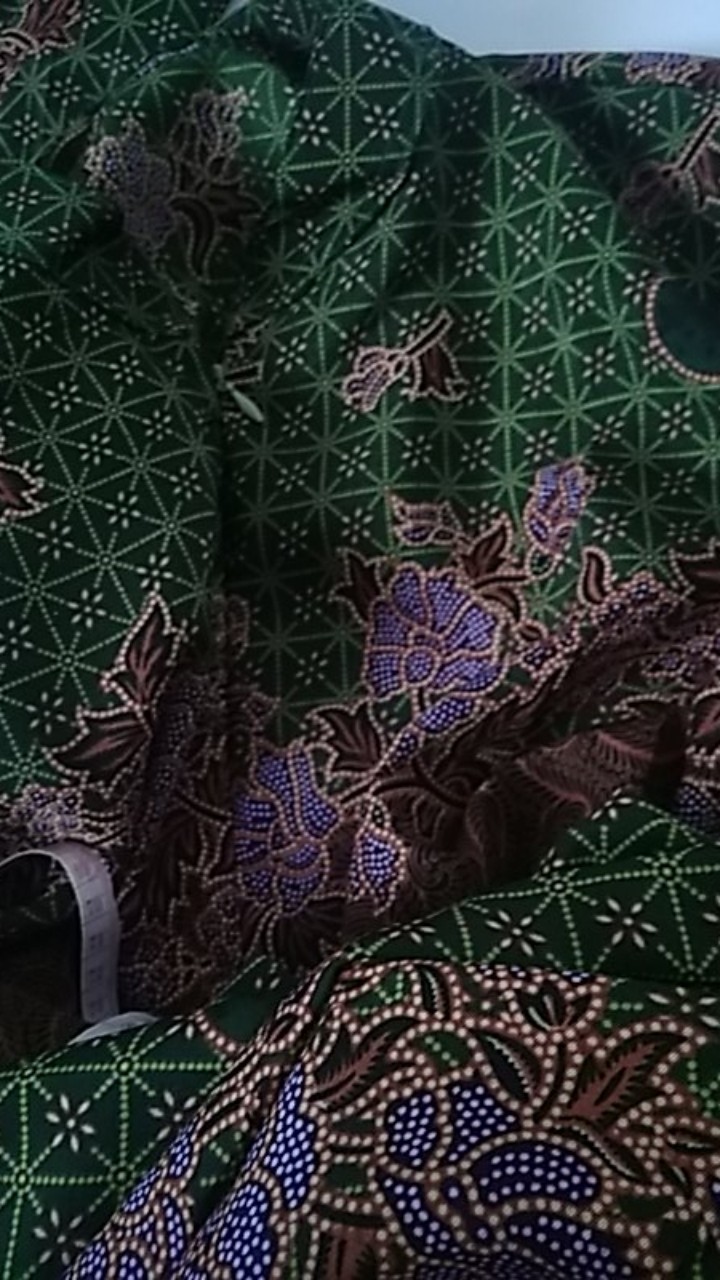 Gamis Pengaosan Fashion Wanita Gamis Batik Modern Dress Batik Modern Batik Kombinasi Batik Solo Svj