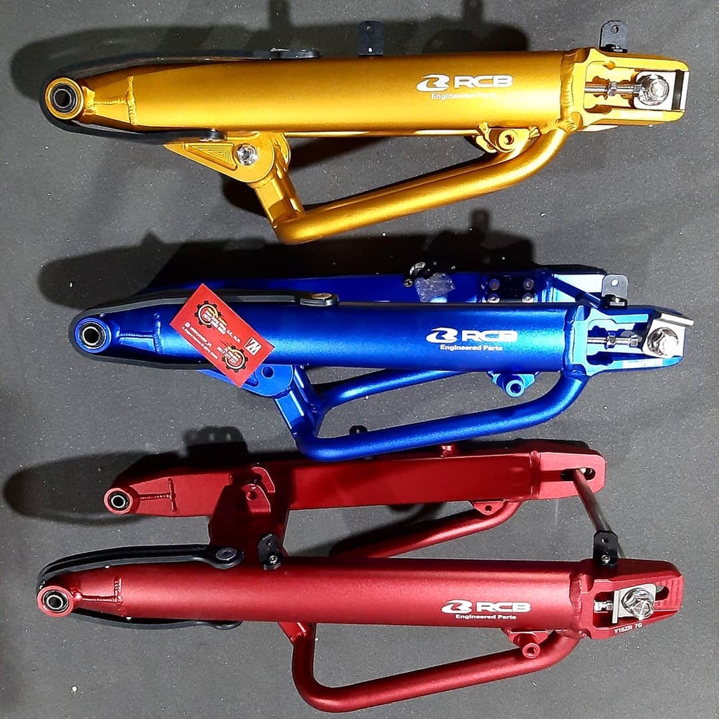 READY SWINGARM ARM RCB SISA GOLD SATRIA FU FI ORIGINAL