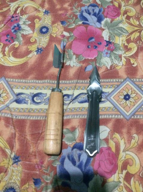 Capitan Penjepit Pengupas Mata Nanas Dapur Stainless Steel Seed Remover Cutting Clip Westone