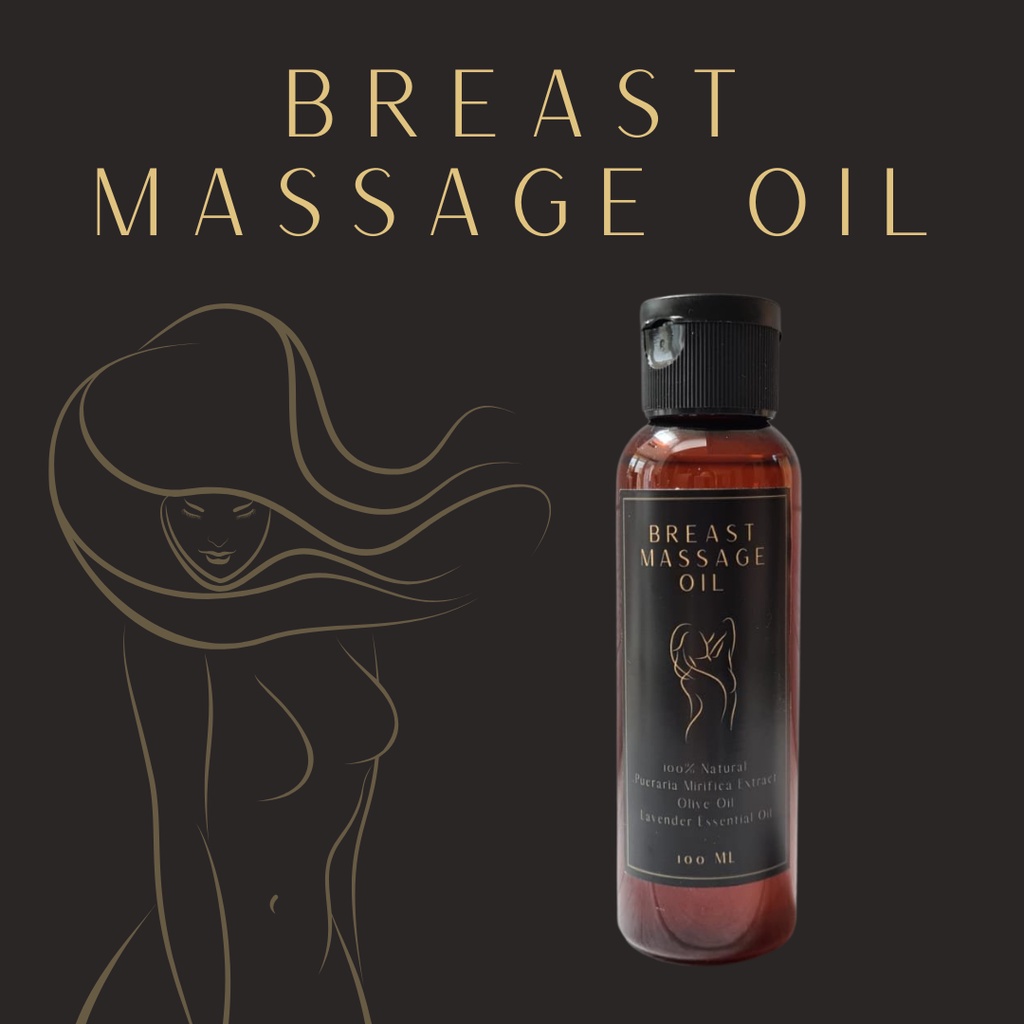 Massage Oil 100ml - Pueraria Mirifica Extract & Lavender Essential Oil