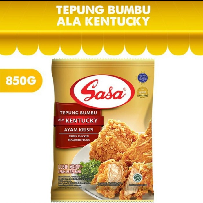 

cs01477 Sasa Tepung Bumbu Kentucky 850 Gram Da01D100