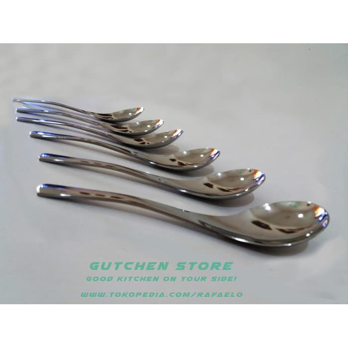 TERMURAH / SOFT TOUCH Sendok Makan | Soup Bubur Capodimonte Stainless Steel