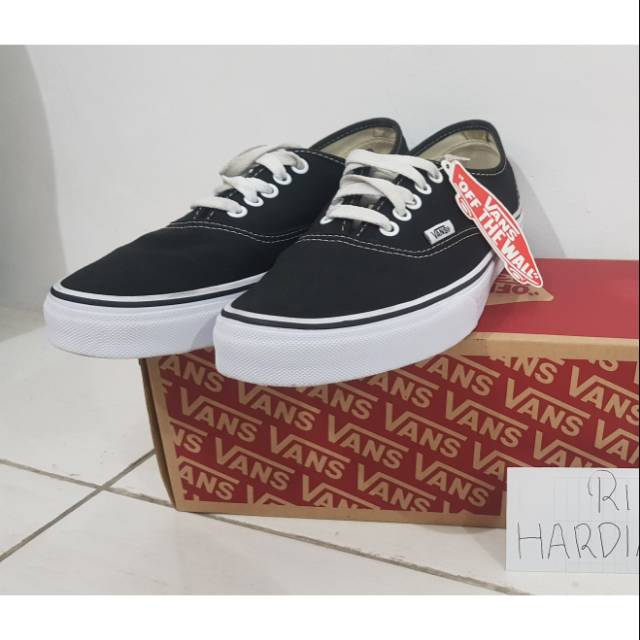 Vans Authentic black white