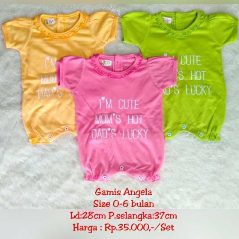 Romper Baby Cewek Cute Baju bayi Perempuan