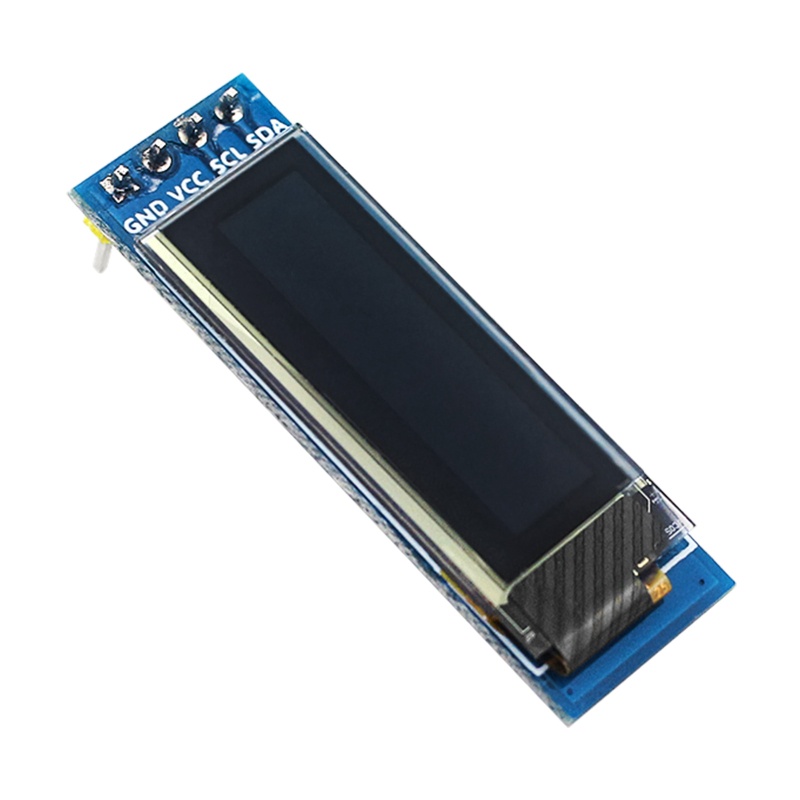 Vivi 091inch OLED I2C SSD1306 Driver IIC Modul Layar Display Untuk STM32 C51 Ar duino Raspberry Pi 128x32 12832 3 3V