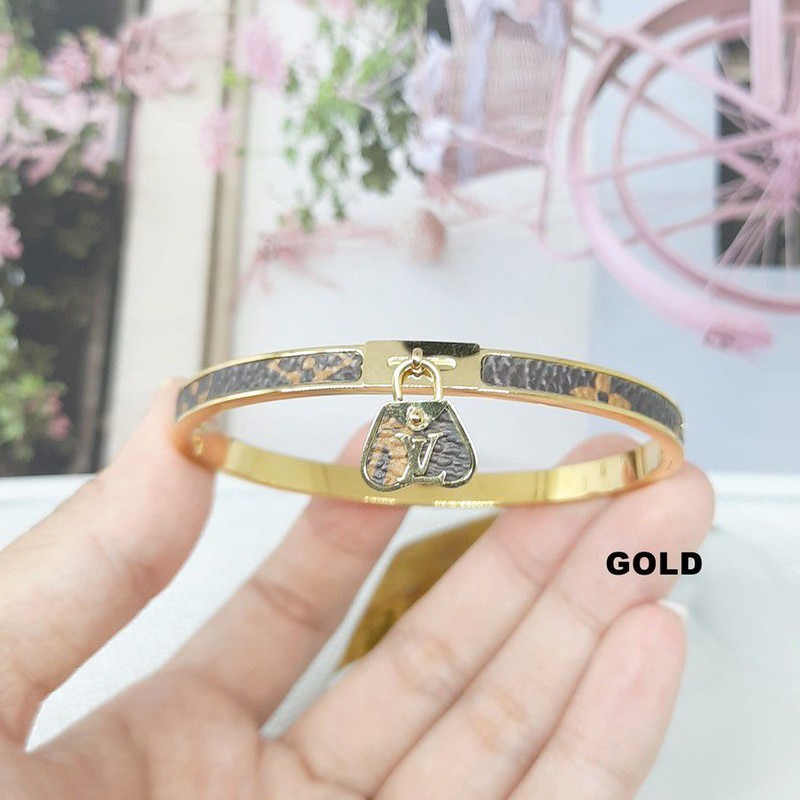 Gelang Titanium Bangle Premium Brand Fashion Rose Gold - BB577