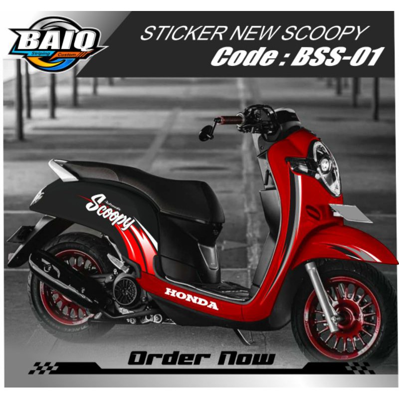 STRIPING SCOOPY SIMPLE