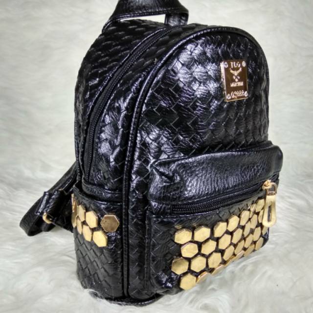 Tas ransel mini bottega