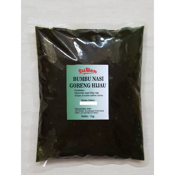 

Bumbu nasi goreng hijau 1kg