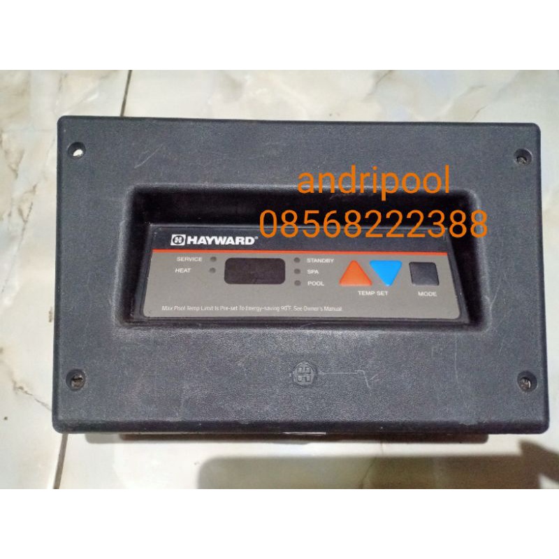 control bezel modul untuk pemanas water heater hayward h400 ,h 250,h 200.
