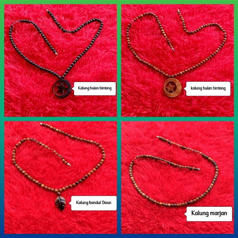 kalung kokkah kalung kayu koka kokka kaukah kaokah 100% original