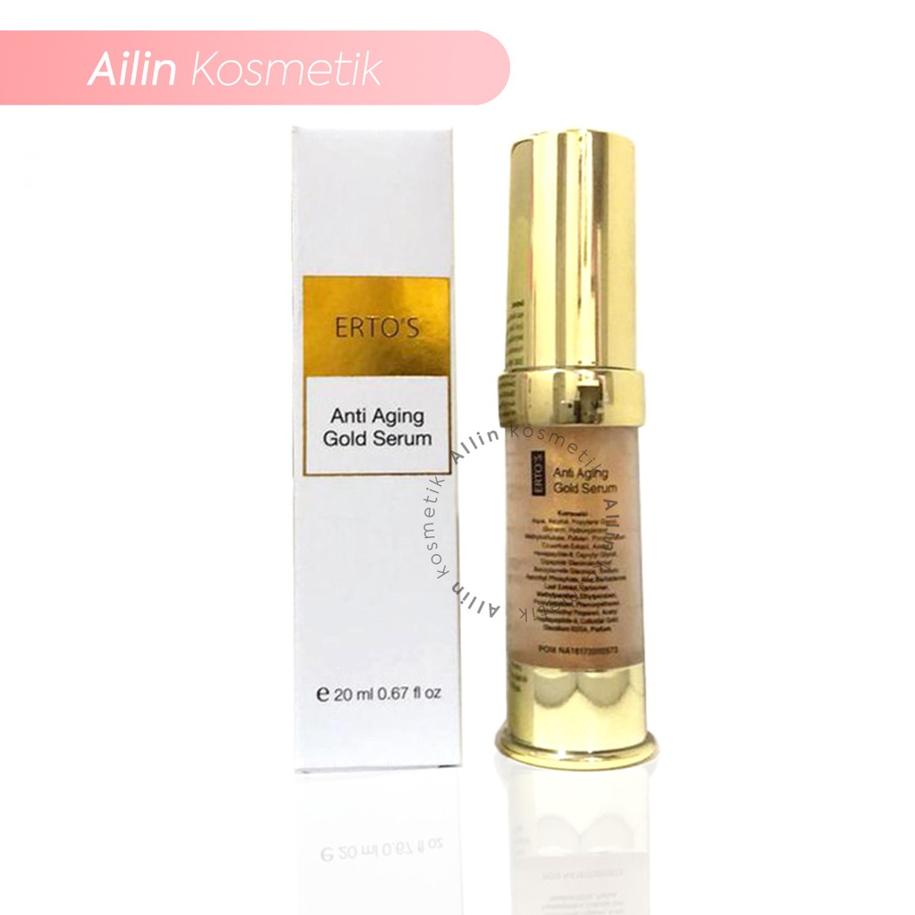 ERTOS Anti Aging Gold Serum Original BPOM 100% / ERTO'S   by AILIN
