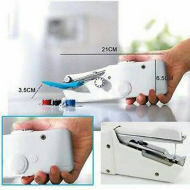 Murah Grosir Mesin Jahit Batere Portable Mini Mudah Digunakan & Bisa Dibawa Kemana-mana-2