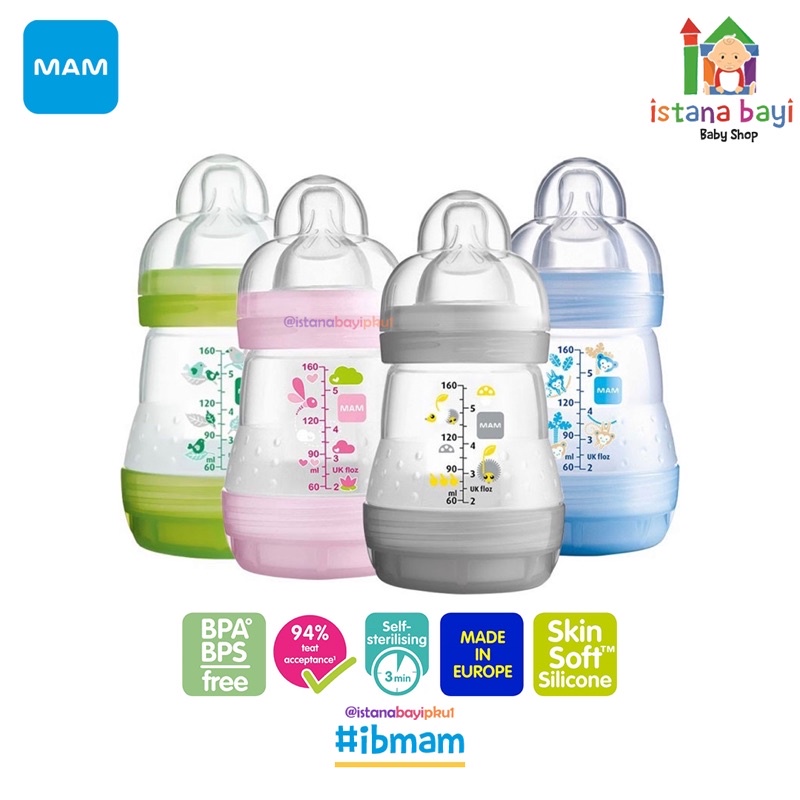 MAM Botol Susu - MAM Feeding Bottle/BOTOL SUSU BAYI