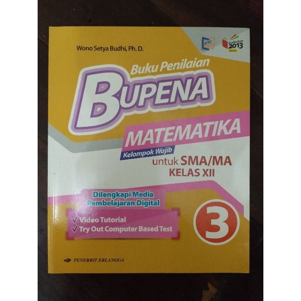 

BUPENA MATEMATIKA WAJIB ERLANGGA 12 SMA K13