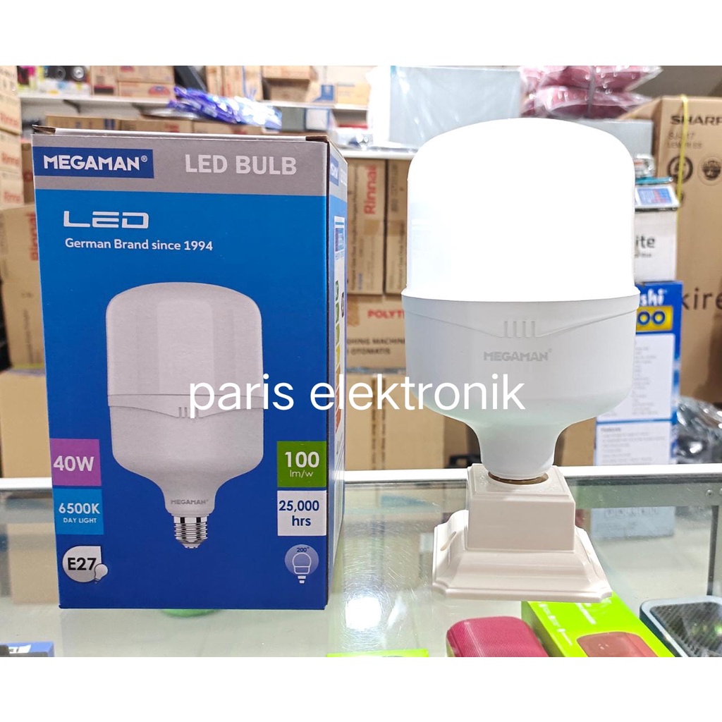 LAMPU LED T BULB 40 WATT MEGAMAN