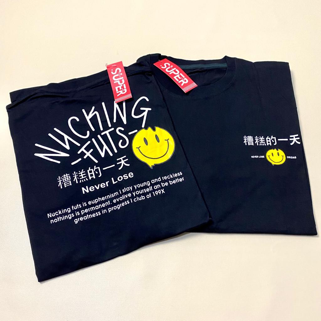 Kaos murah Kaos distro murah baju  distro pria t-shirt murah combed30s nucking fut