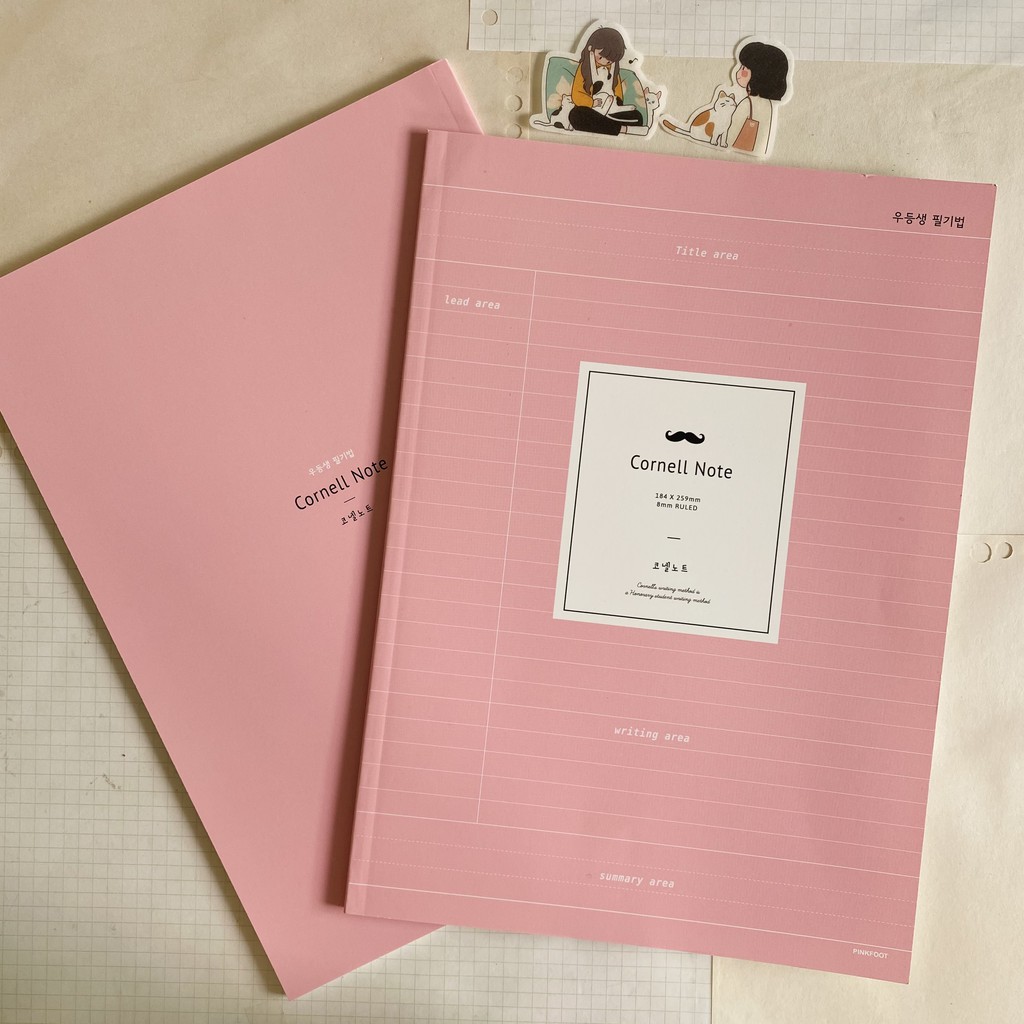 

Korean Notebook B5 Line/ Buku Catatan