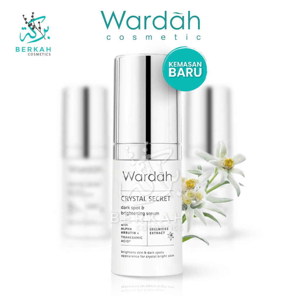 Wardah White Secret/Crystal Secret Dark Spot &amp; Brightening Serum 20ml